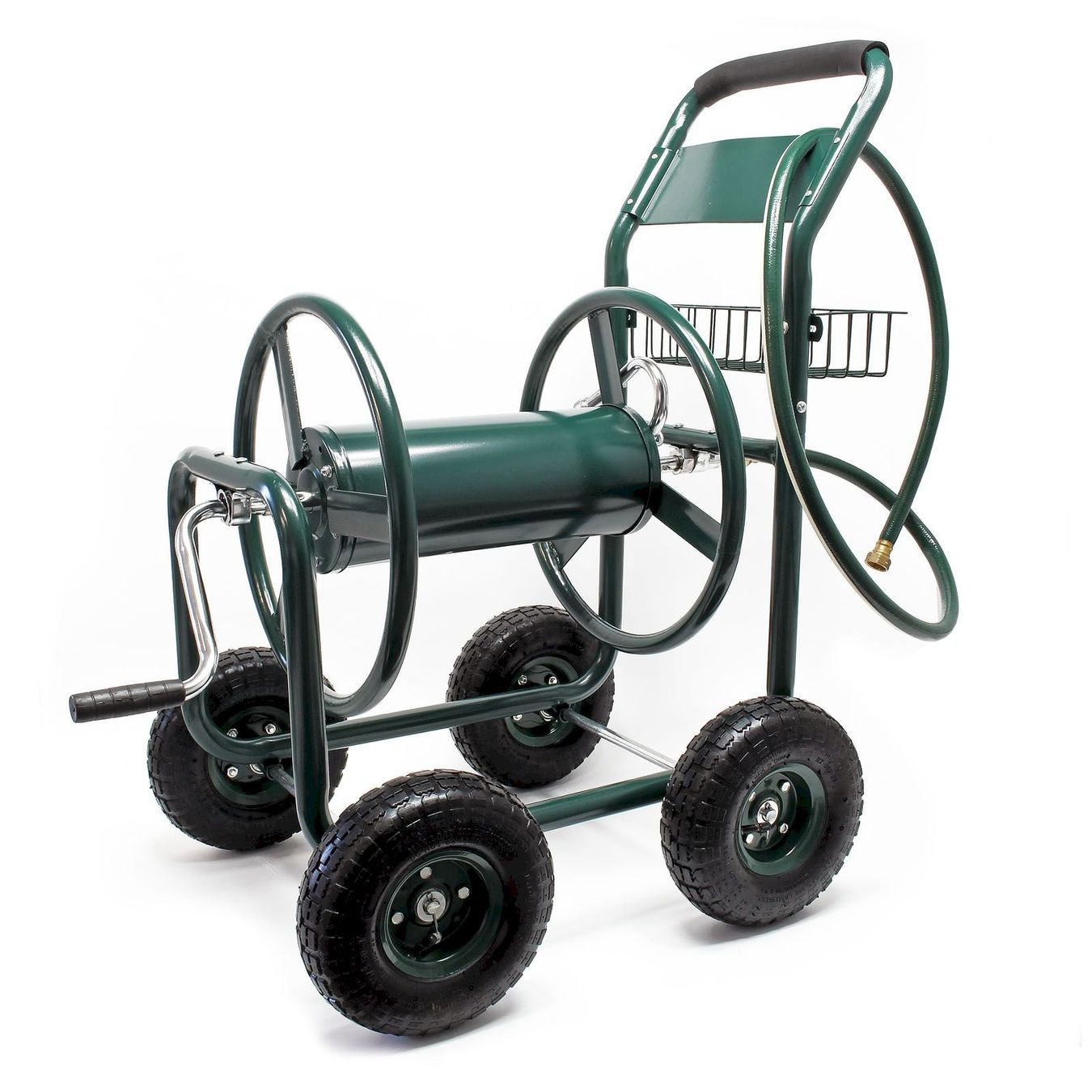 Bewässern & Giessen: WilTec Gartenschlauchwagen – Neu und originalverpackt aus Bottighofen von zaap