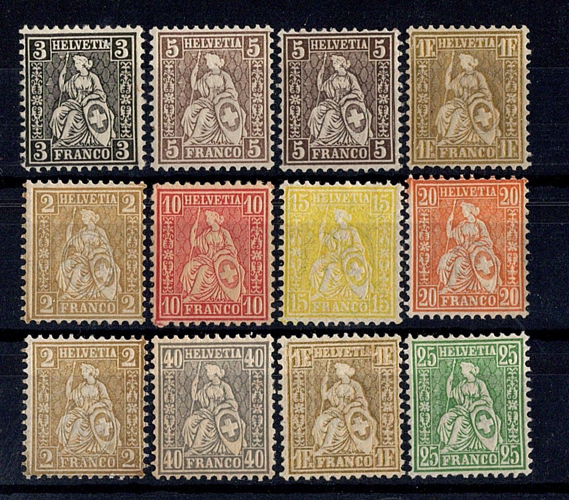 Alle Briefmarken: Sitzende Helvetia (736) – Neu (gemäss Beschreibung) aus Burgdorf von blinky01
