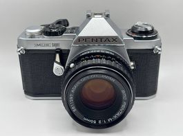 Pentax ME Super mit SMC 50mm f2 Analogkamera