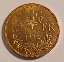 Goldvreneli 10 Franken 1912 - Reproduktion