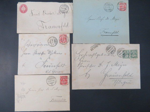 Buste & buste per spedizione: Alte Briefe Frauenfeld – Usato da Pfyn venduto da sagenruthe 4