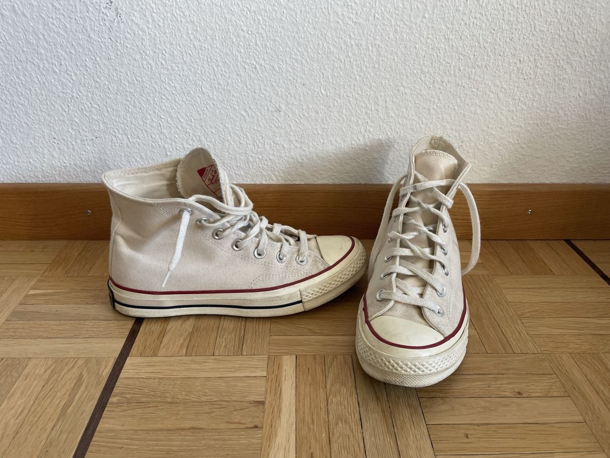 Converse Chaussures femmes: Converse High beige – D'occasion à Winterthur par MurielFrei 1