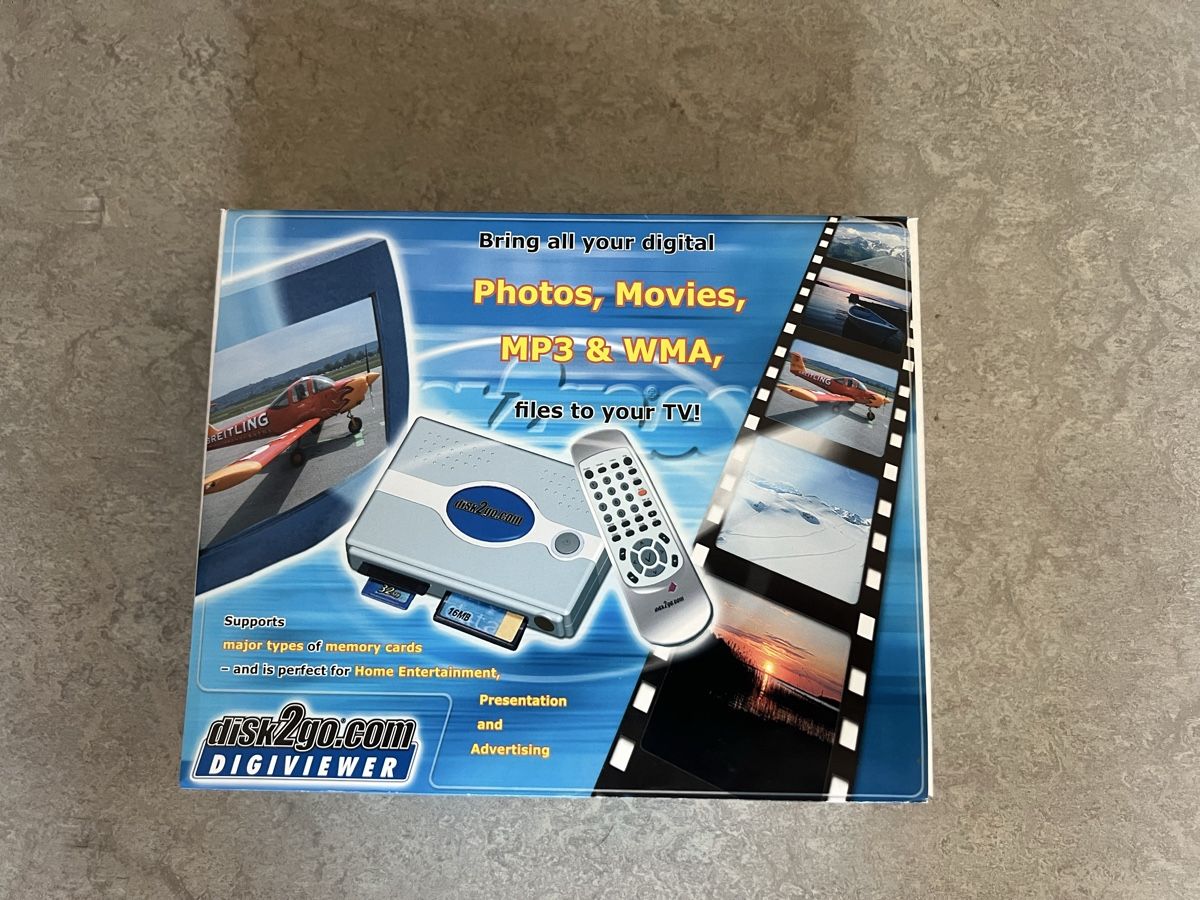 Convertitori: Digiviewer Disk2Go Analog zu Digital Wandler – Usato da Lenzburg venduto da Sil.sal