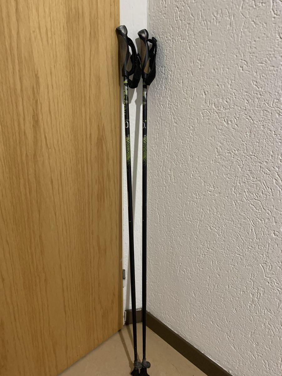 Bastoncini da trekking: Newfeel Carbon Nordicwalking Stöcke – Usato da Basel venduto da Fahrenheitcycling 3