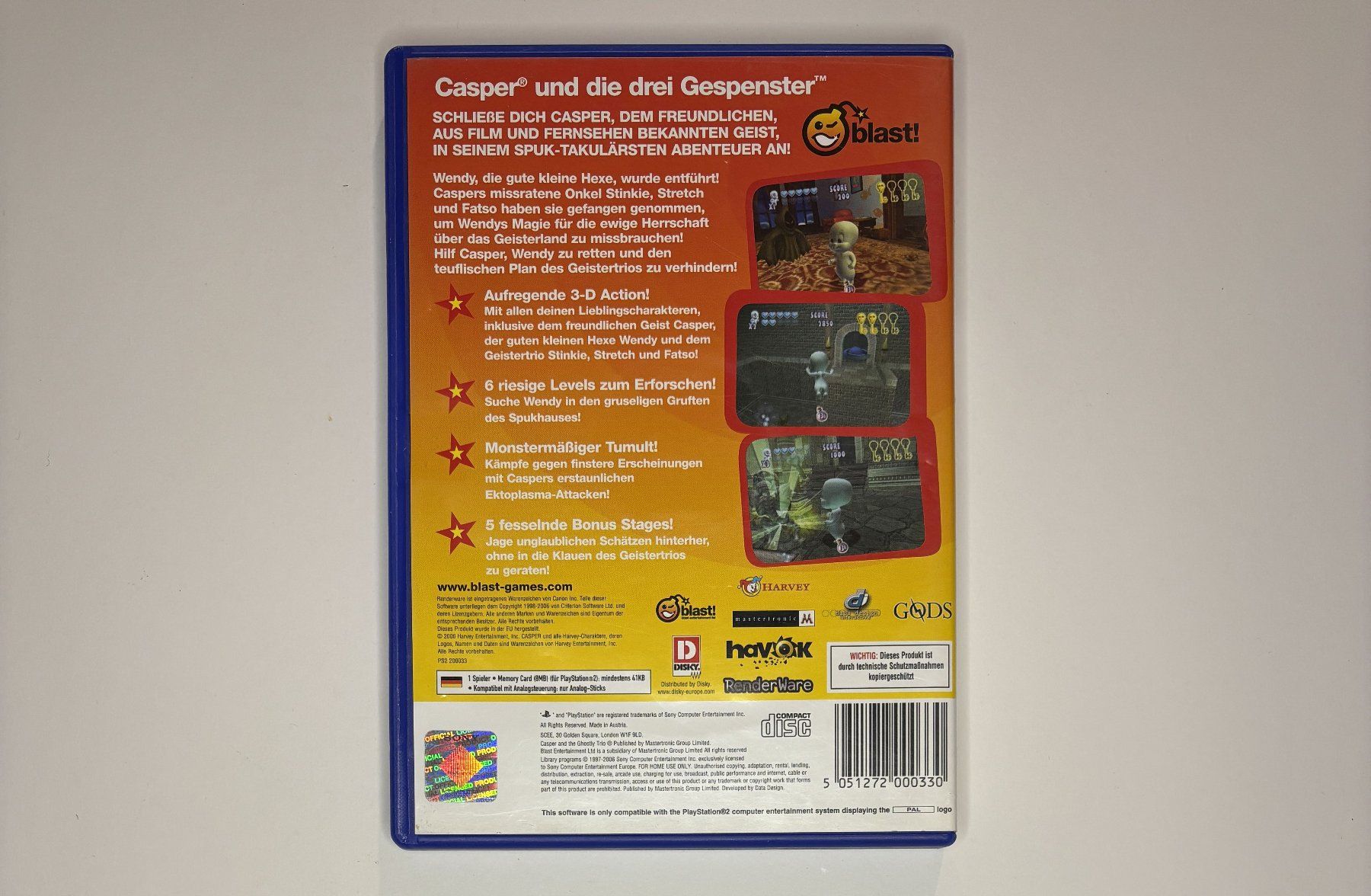 Spiele: PS2 - Casper and the Ghostly Trio – Gebraucht aus Allschwil von Bullach 2