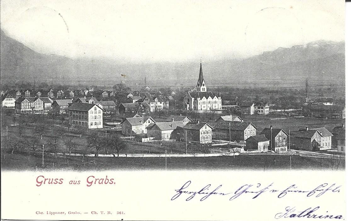 Cartes postales: AK  Grabs  SG – D'occasion à Appenzell par mai25