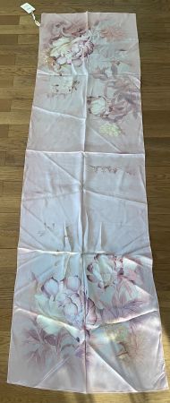 Seiden Schal von Wensli, neu 175 x 50cm, Weihnachtsgeschenk