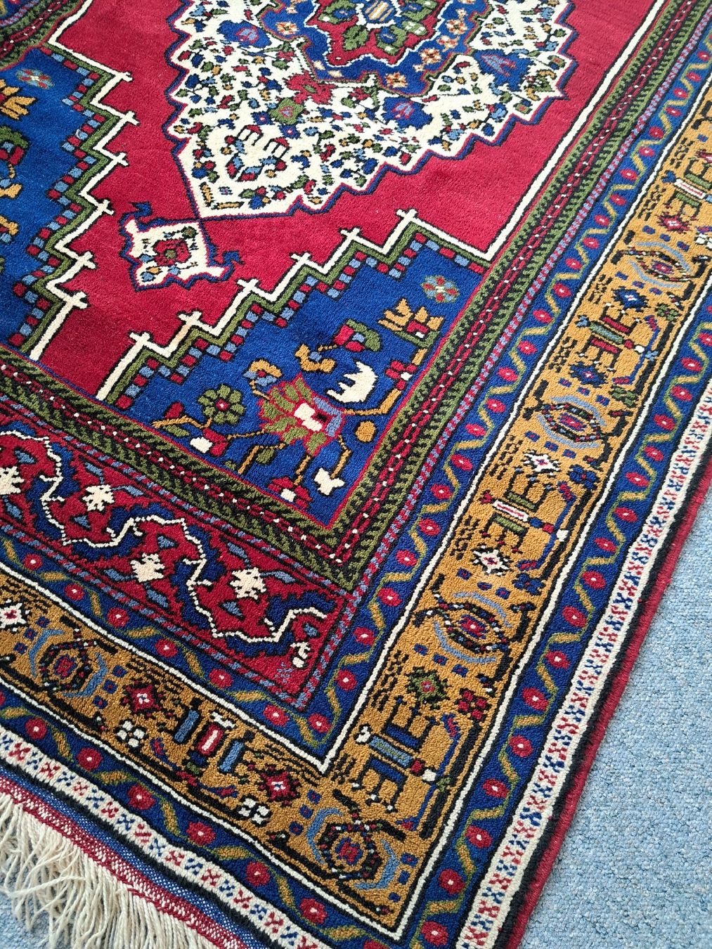 Tapis: Orientteppich, Vintage, – D'occasion à Kölliken par Upcycling-by-Mc-TAM 1