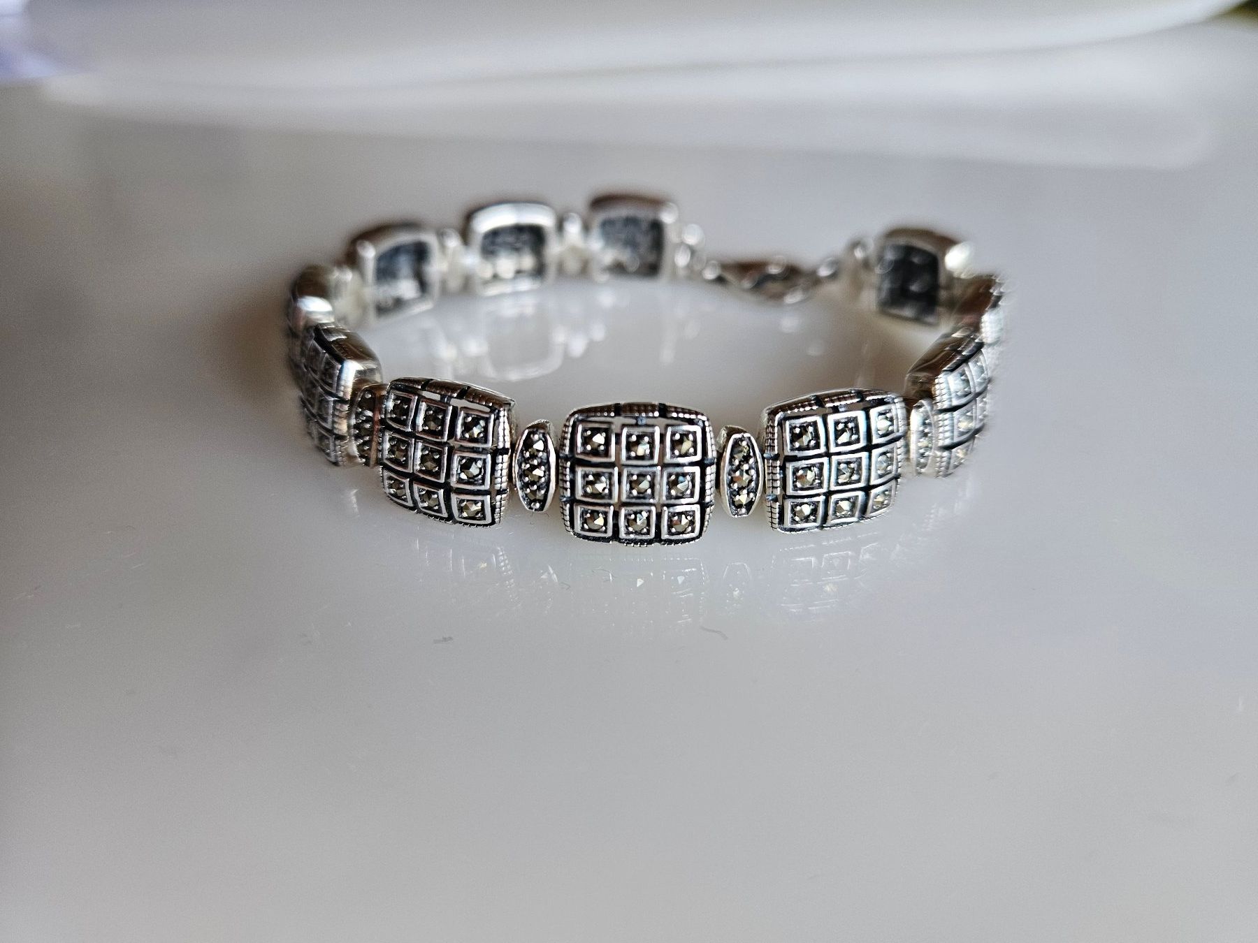 Bracciali & Braccialetti: Armkette aus Sterling Silber – Nuovo (secondo la descrizione) da Winterthur venduto da ste_tcx5 1