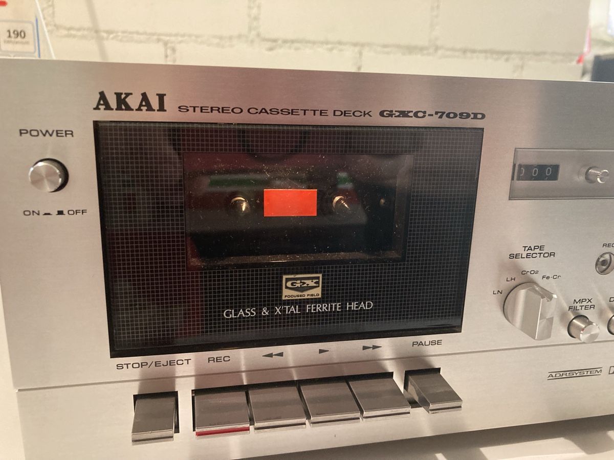 Akai Aufnahmegeräte: Akai GXC-709D Kassettendeck – Defekt aus Lenzburg von HanspeterT 2