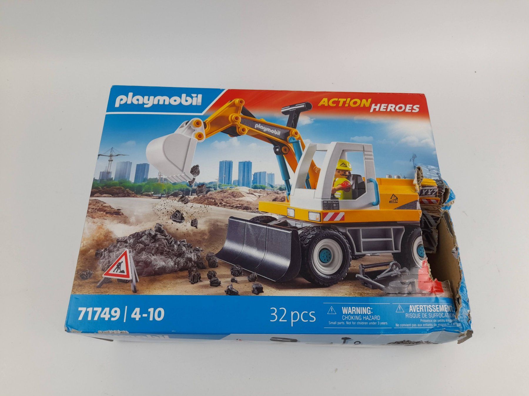 Playmobil Giocattoli: PLAYMOBIL - Bagger 71749 – Nuovo (secondo la descrizione) da Liebefeld venduto da Restwert_Liebefeld
