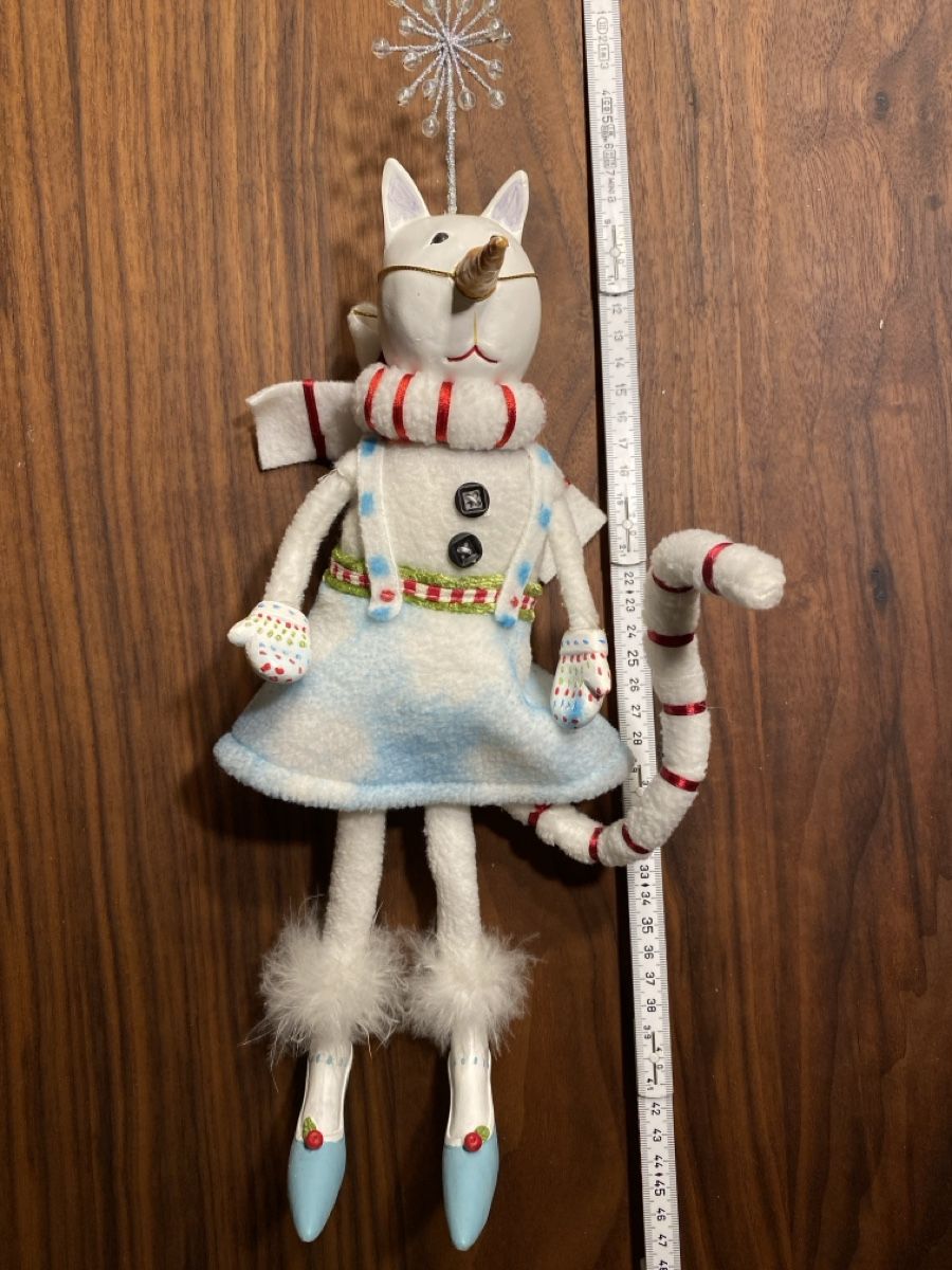 Statuette: Krinkles Schnee-Katze – Nuovo (secondo la descrizione) da Rubigen venduto da co2ralu 4
