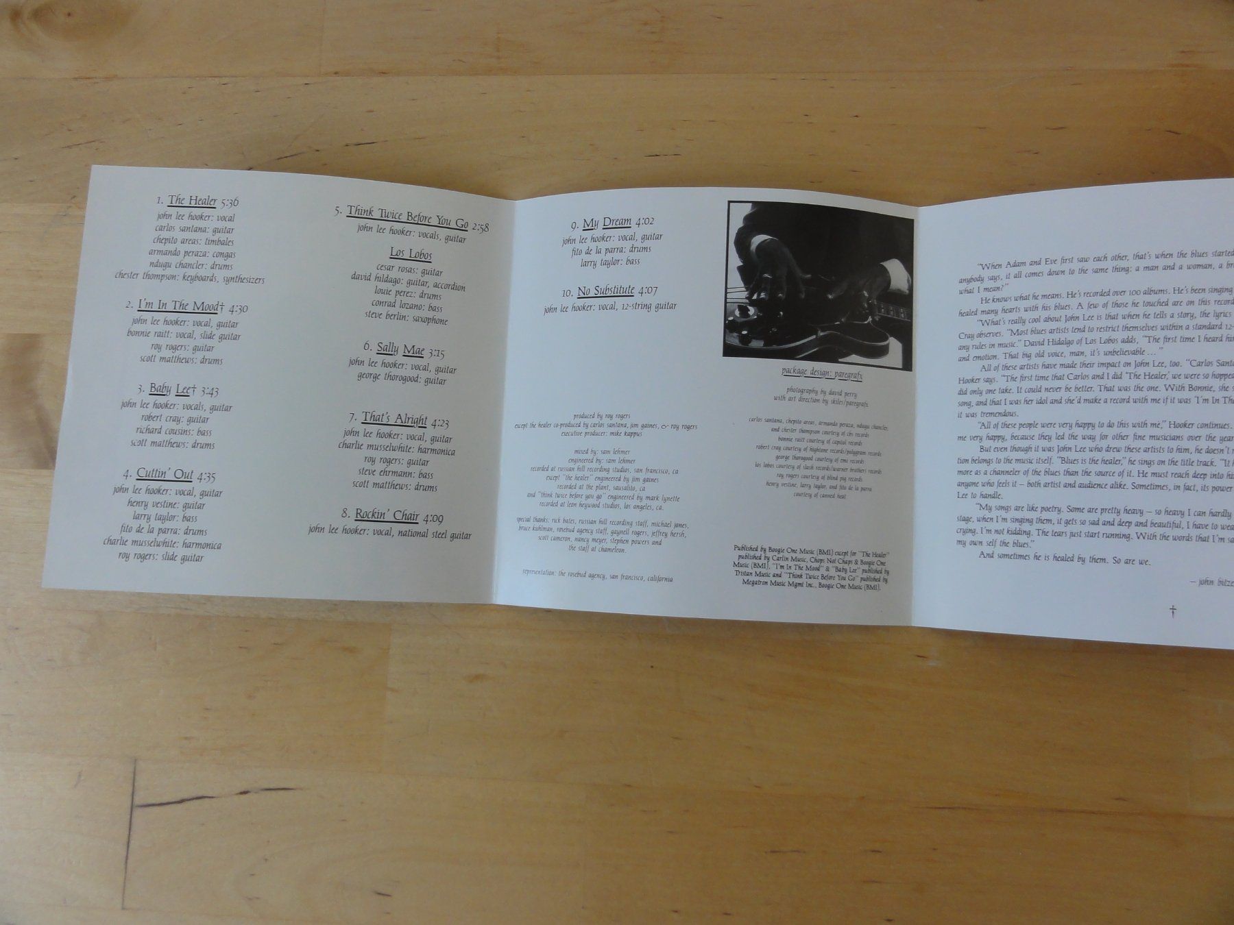 CD: JOHN LEE HOOKER "The Healer" – Usato da zürich venduto da Goldimmund 1