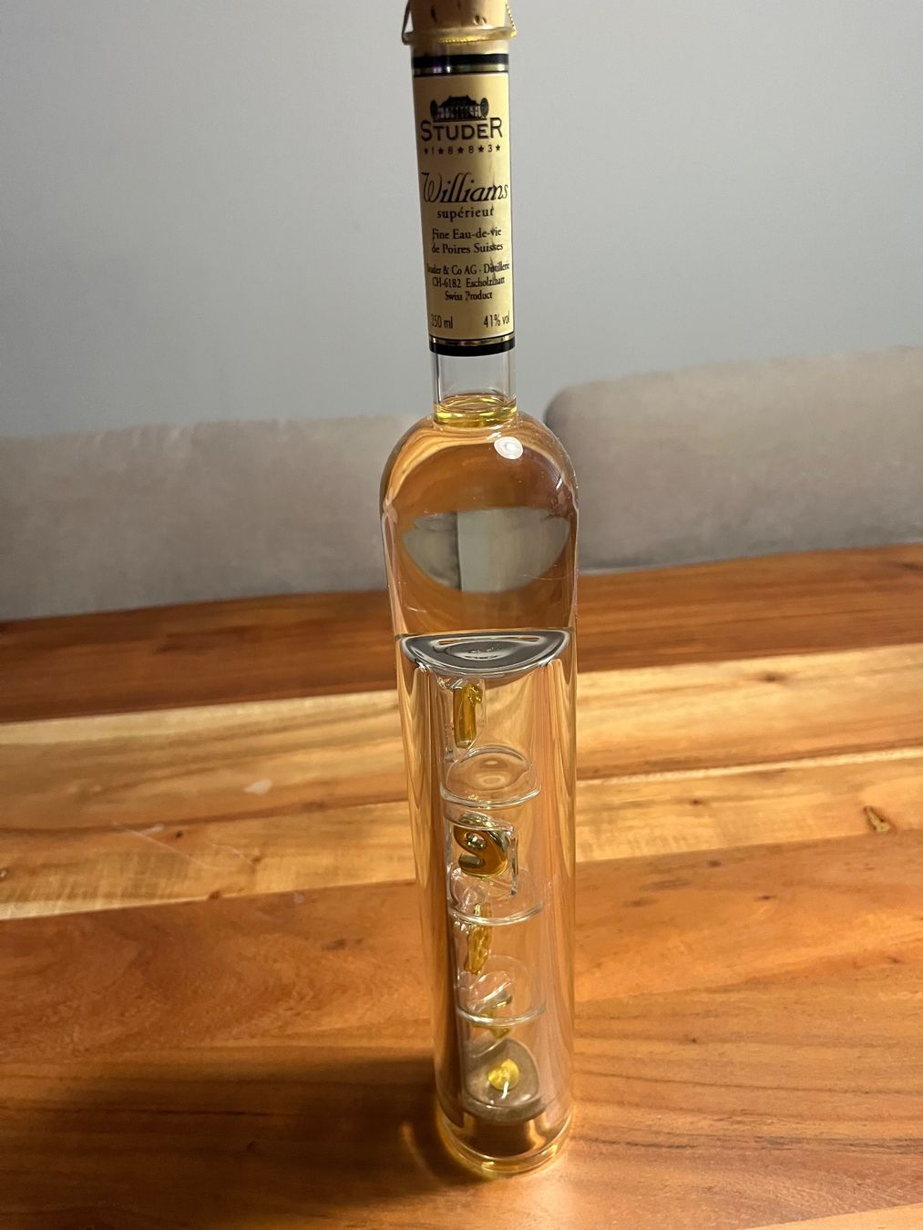 Studer Bevande alcoliche: Studer Williams Poires Suisses 350 ml  41% – Nuovo e nell'imballaggio originale da Merlischachen venduto da Burni2309