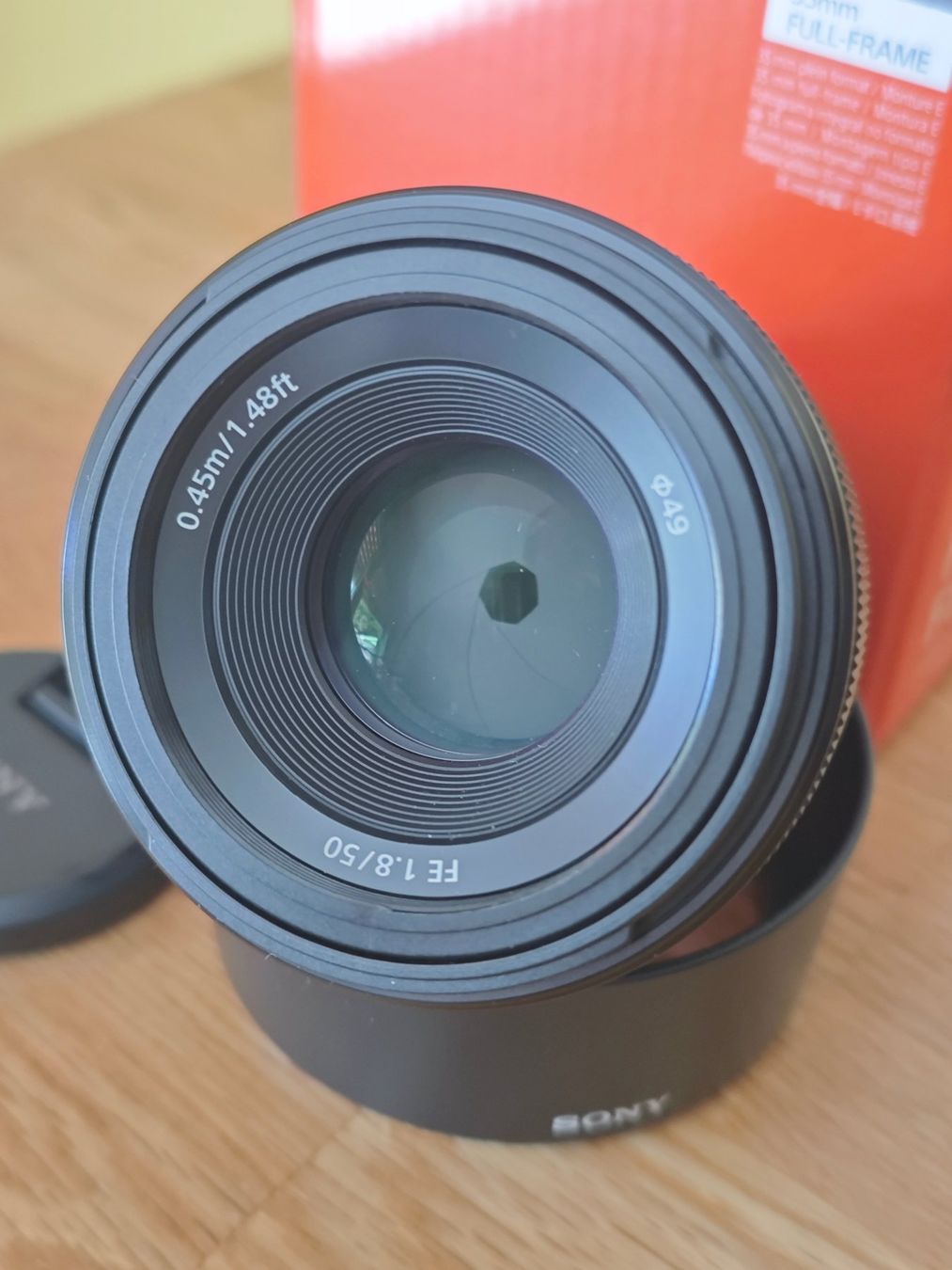 Sony Obiettivi: Sony 50mm F1.8 FE – Nuovo e nell'imballaggio originale da YVERDON-LES-BAINS venduto da CYBERSALE 2