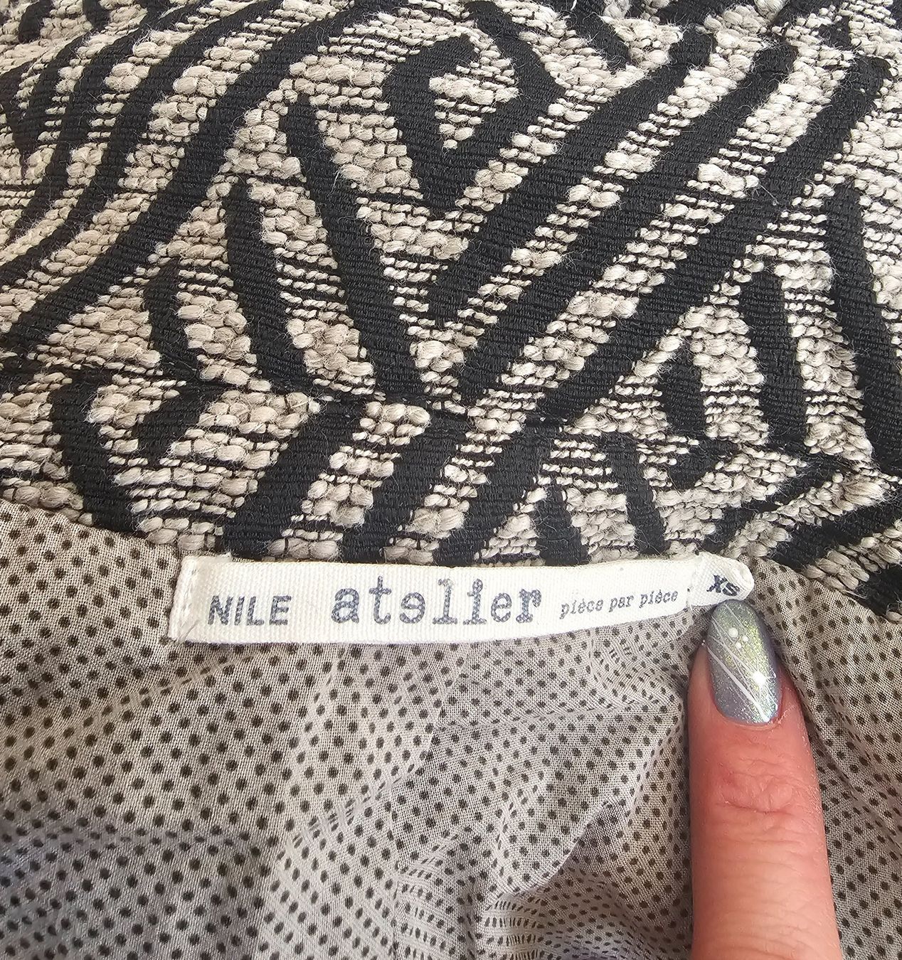 Nile Giacche: NILE atelier - Jackett / Blazer Gr. XS – Usato da Füllinsdorf venduto da Sunnebliemli7 3