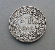 ++ 2.- Franken 1875