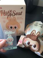 Pop Mart Labubu V2 Have A Seat - QUQU (check card)