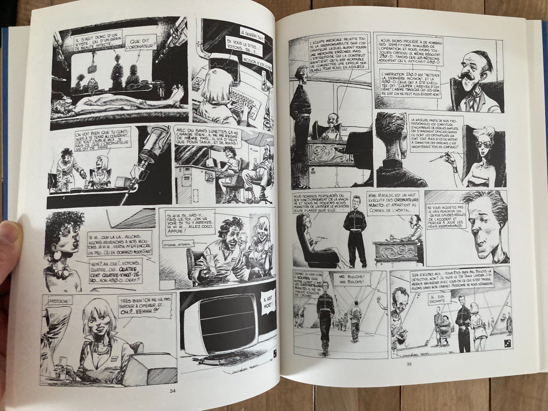 Fumetti: Prado-STRATOS-Les humanoides associés. eo 1990 – Usato da vaumarcus venduto da Nicolasorel 4