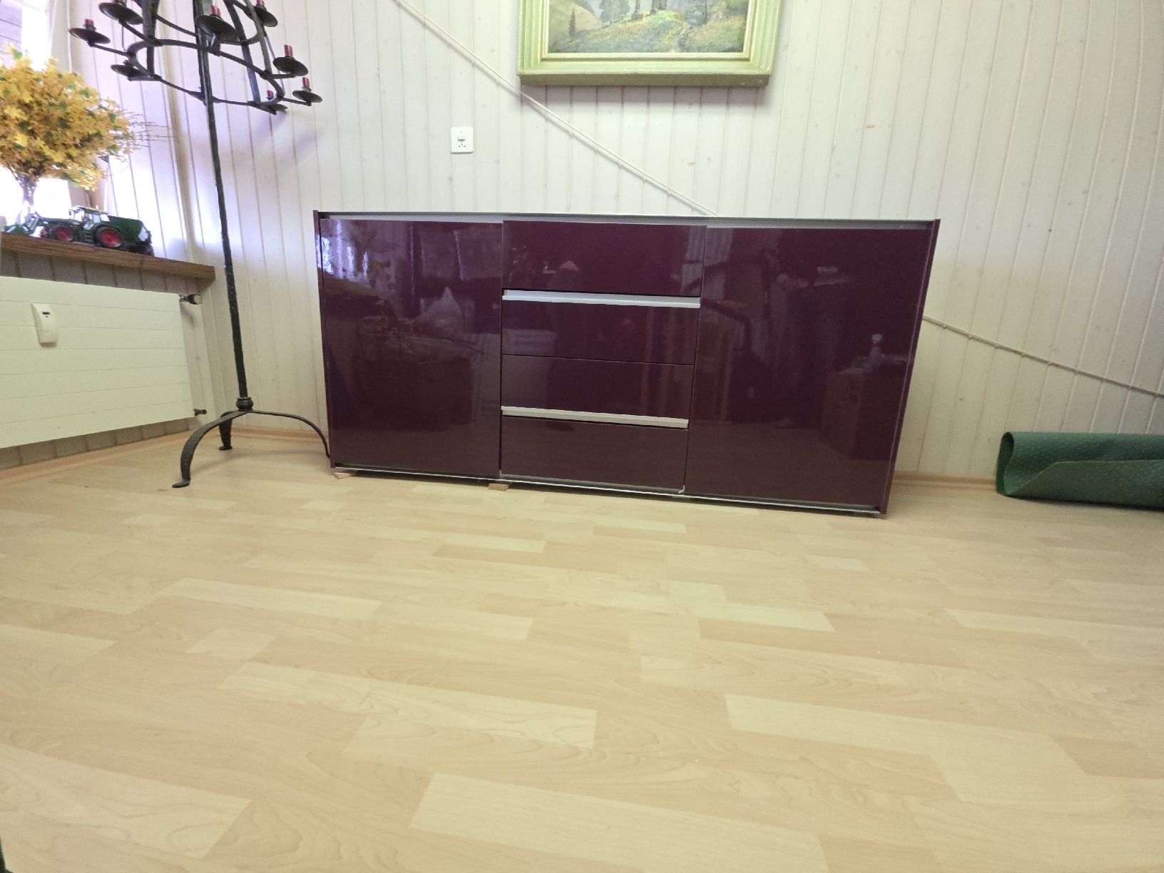 Cassettiere: Top: Sideboard in Aubergine - ein Hingucker! – Usato da Niederhasli venduto da 8155irae 3