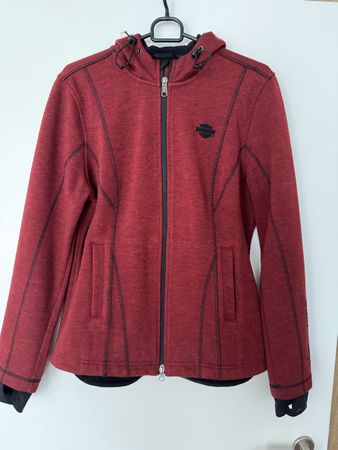Harley Davidson Damen Kapuzenjacke, Grösse L, Rot