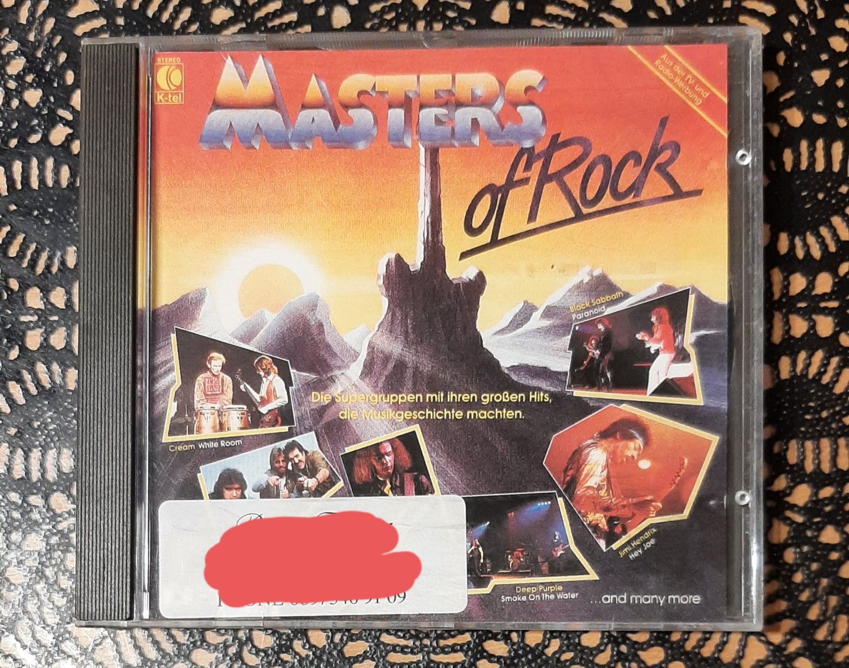 CDs: Masters Of Rock, Hard Rock Compilation CD 1990 – Gebraucht aus Amriswil von Celini3