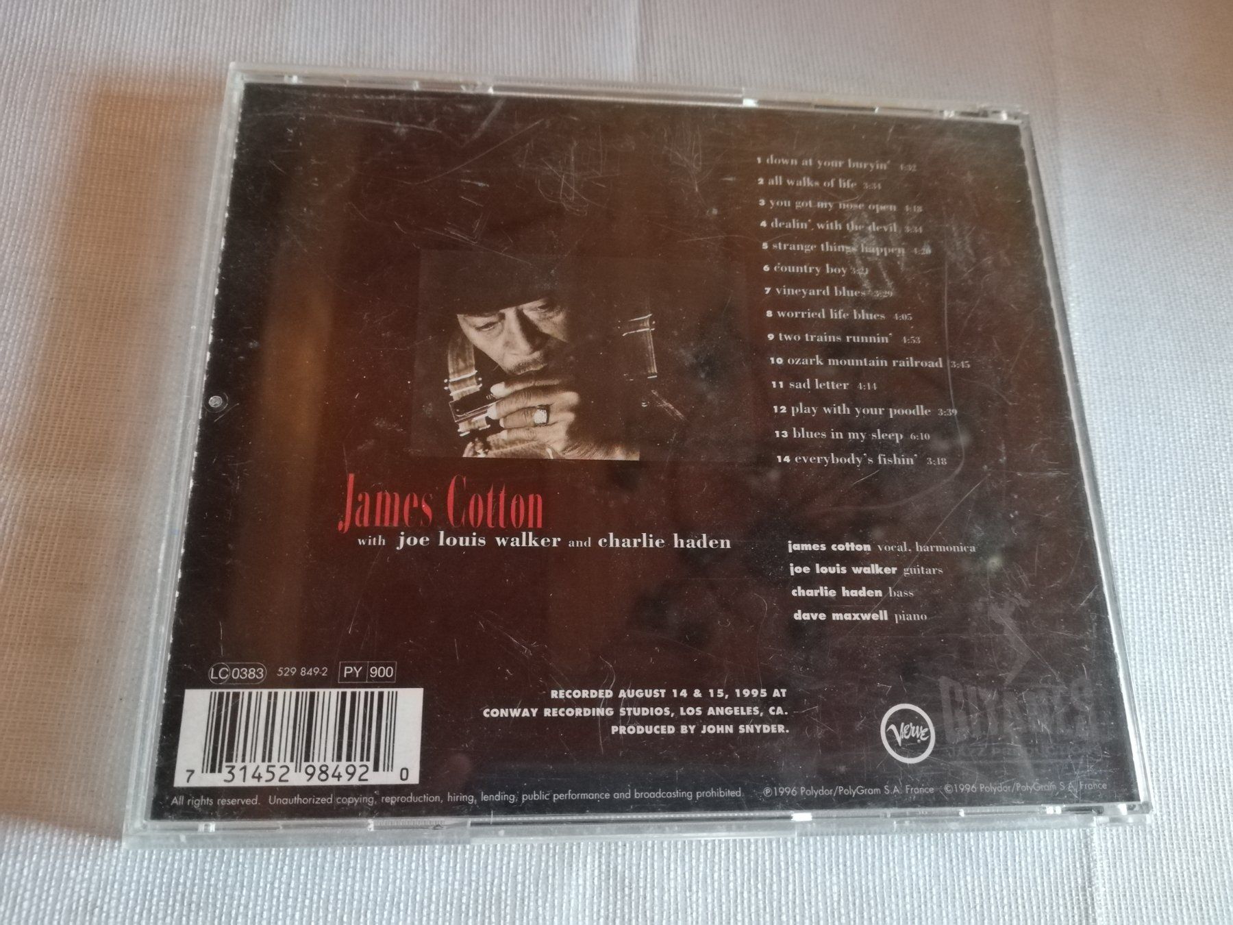 CD: JAMES COTTON - DEEP IN THE BLUES – Usato da Bern venduto da Vinylsound.ch 1