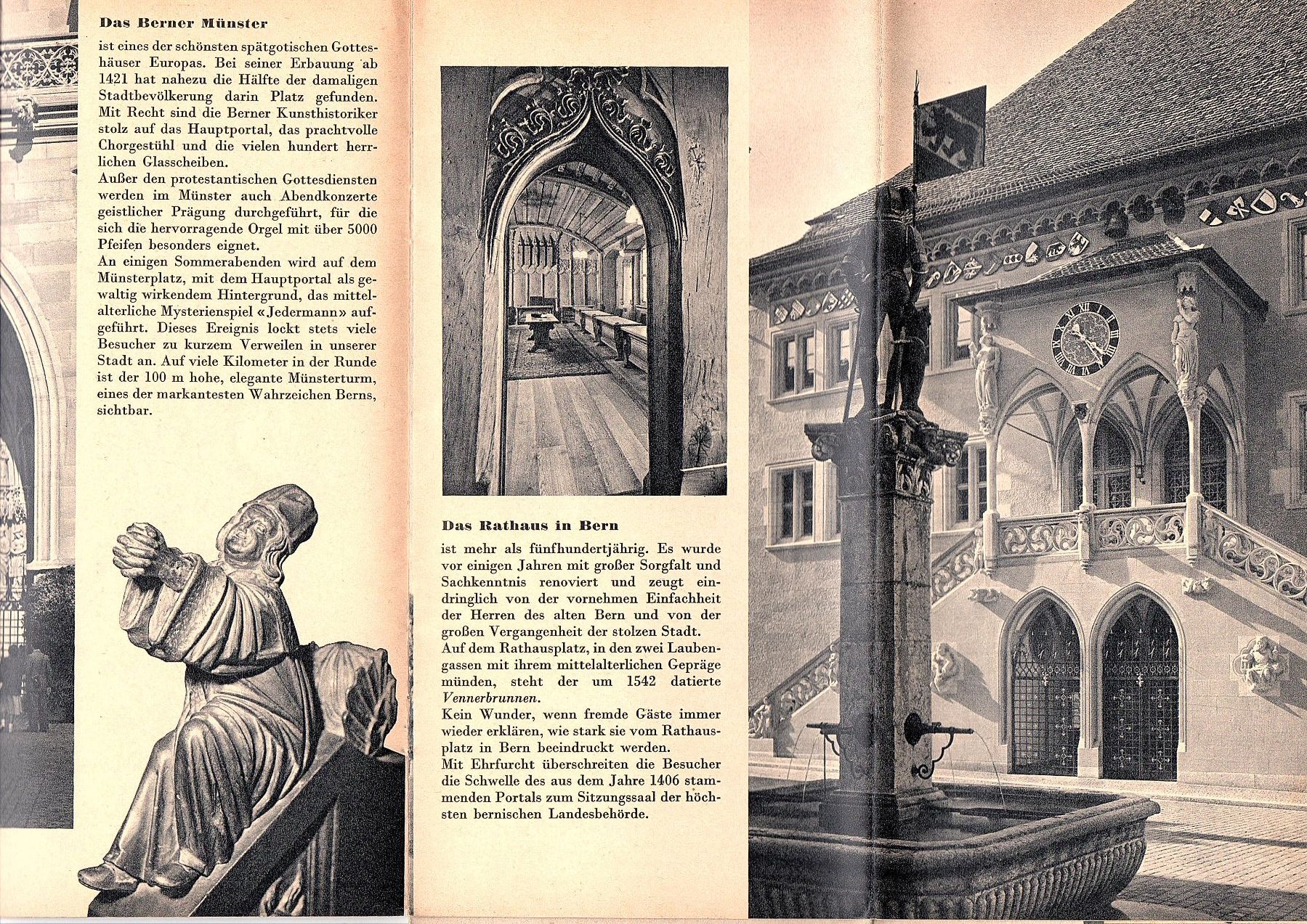 Dokumente: Broschüre Bern 1950er – Gebraucht aus Mörschwil von aik_x8mc 4