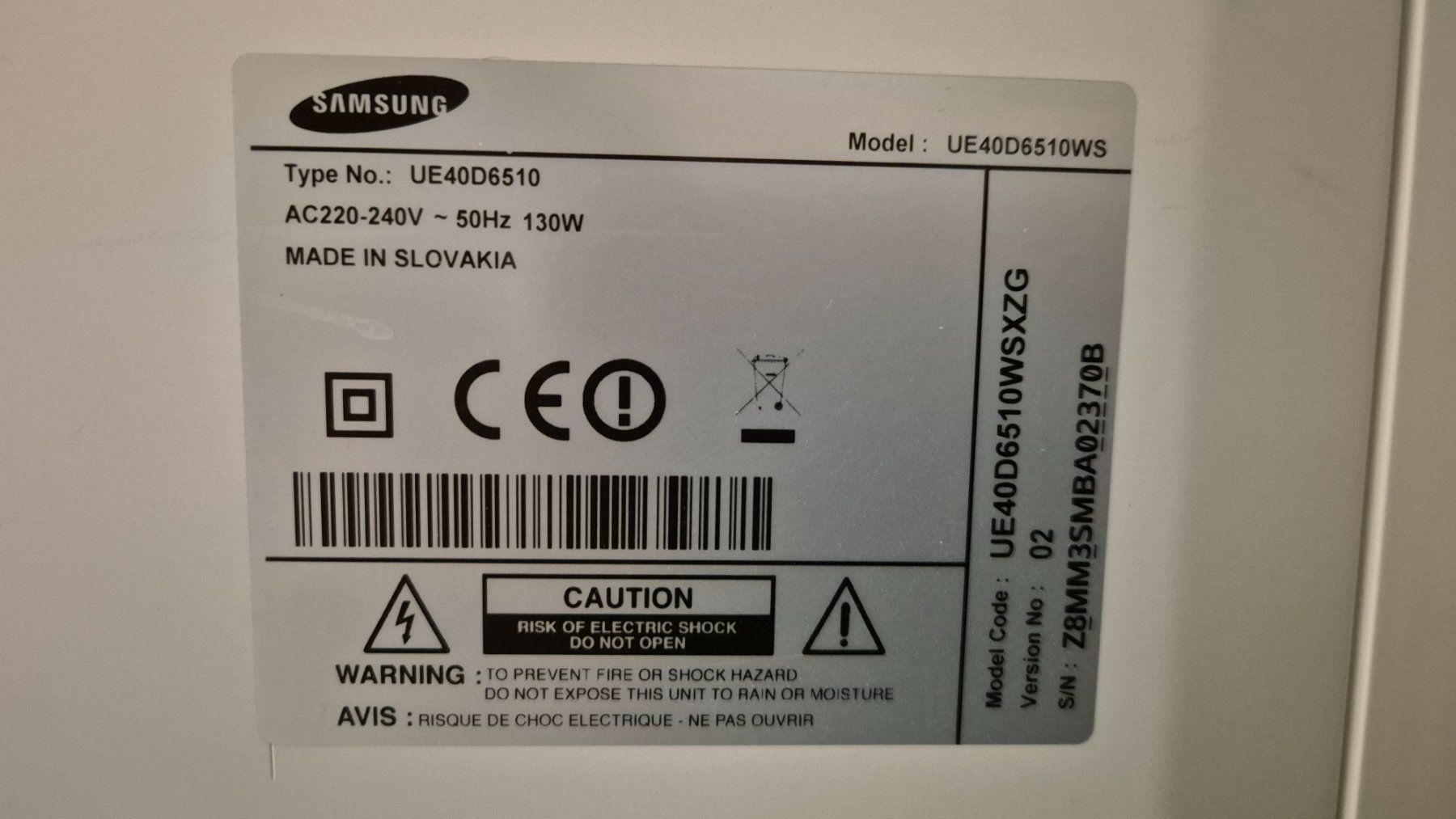 Samsung Televisori: TV Samsung UE 40D6510 – Usato da Gipf-Oberfrick venduto da Friederich54 3