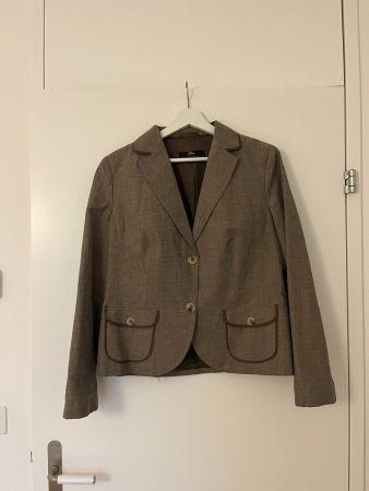 s.Oliver Blazer Damen Braun – Business Jacke elegant Gr. M/L