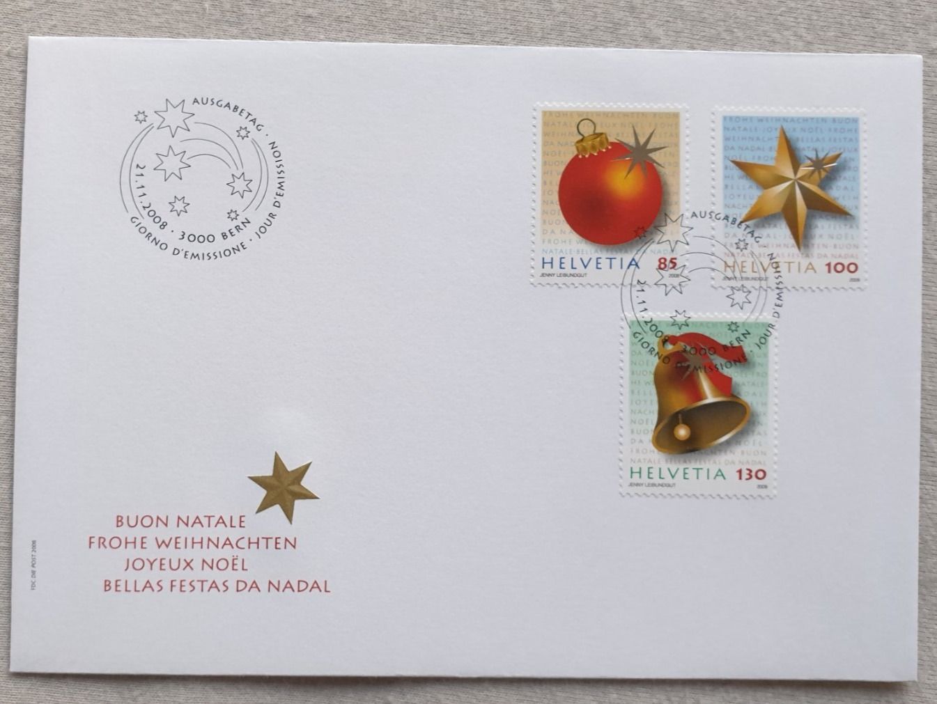 Alle Briefmarken: (345) FDC – Kuvert von 2008 – Gebraucht aus Schwarzhäusern von Inot3