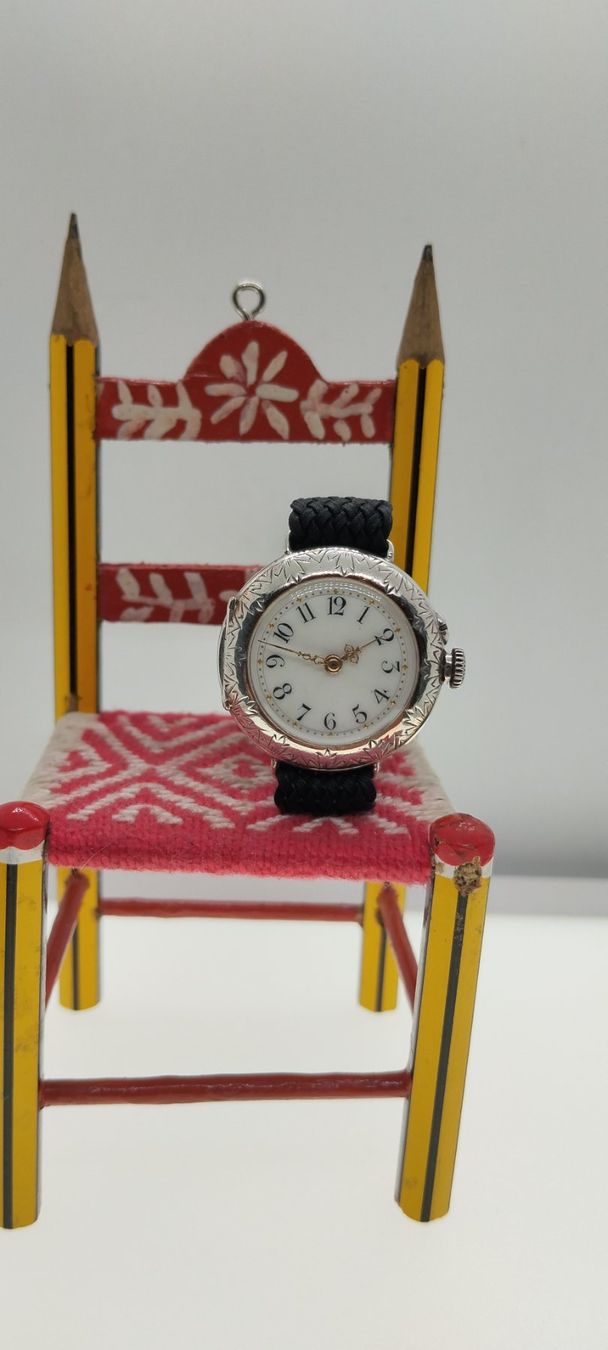 Orologi: Montre récupéré en argent 19eme – Usato da La Chaux-de-Fonds venduto da jac_9llg 1