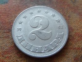 YOUGOSLAVIE  2  Dinara  1953