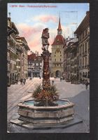 AK Bern , Dudelsackpfeifferbrunnen