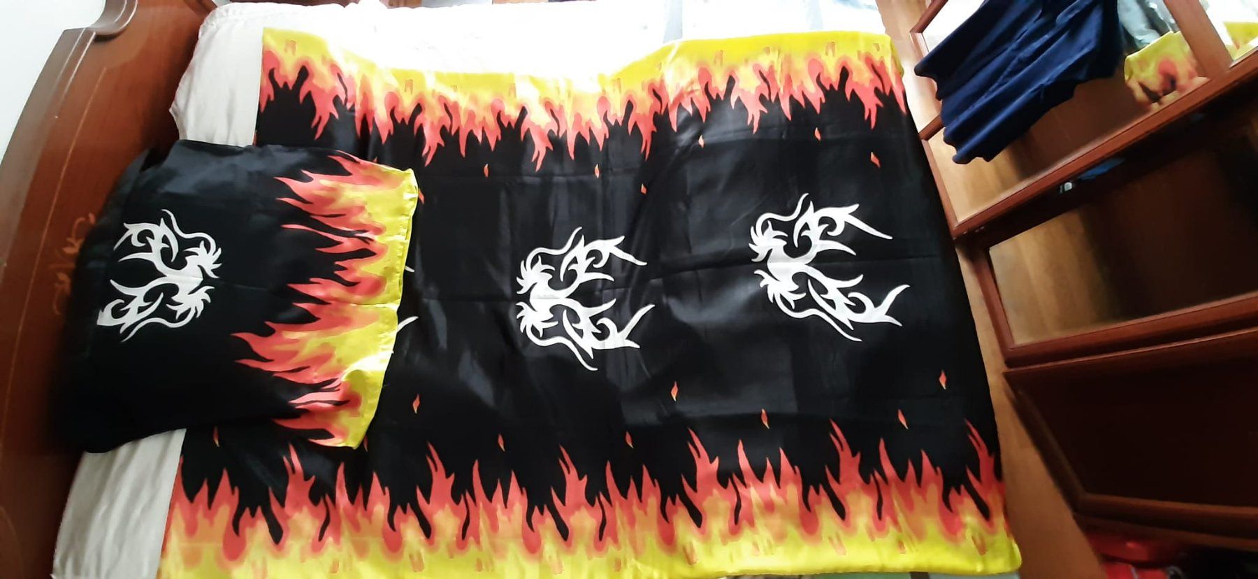 Biancheria da letto: Bettbezug Flamme – Usato da Basel venduto da Da-vid3 1