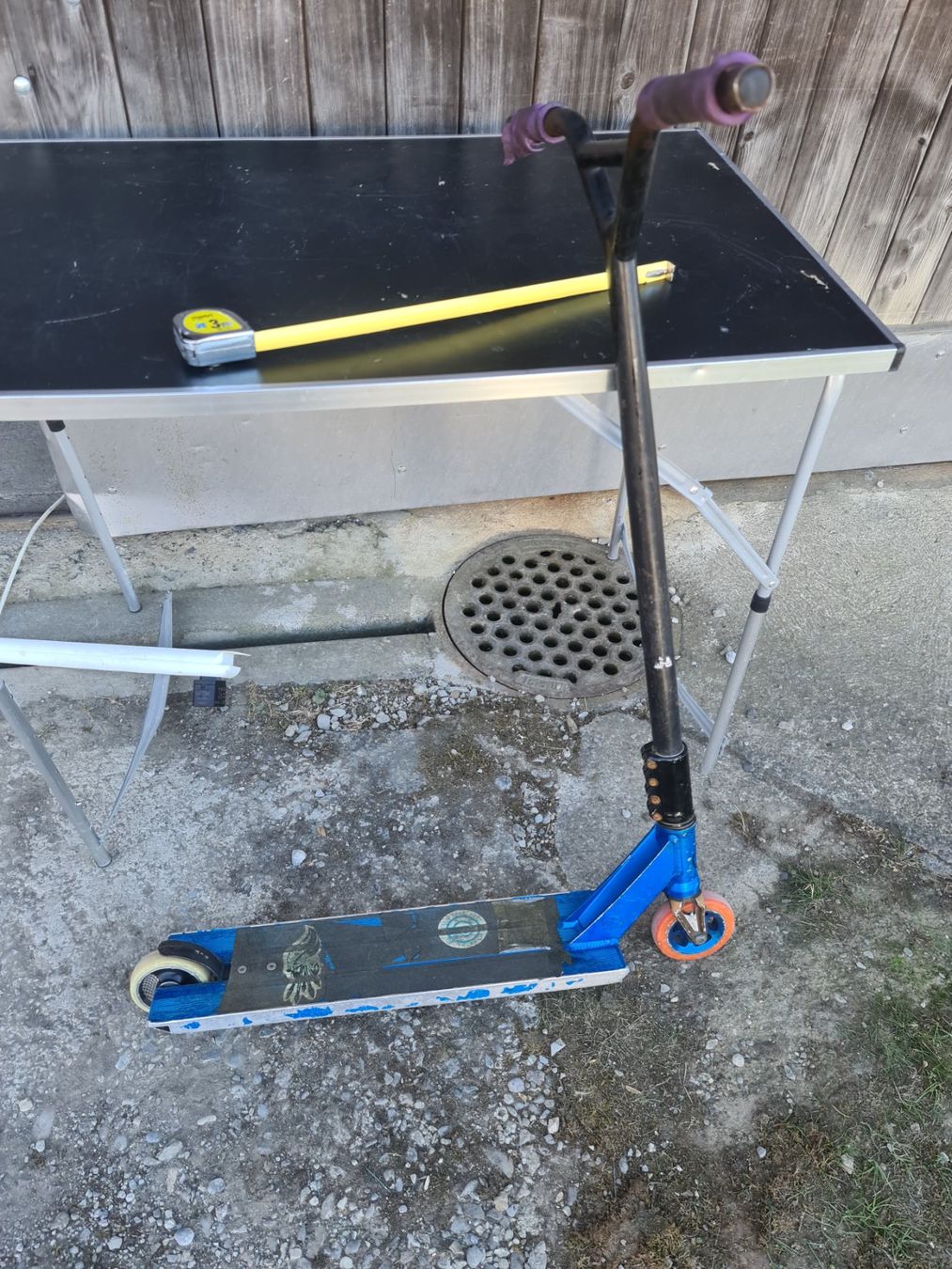 Kickboard: Stunt Scooter blau schwarz – Gebraucht aus Niederlenz von DaveDasWahnsinn