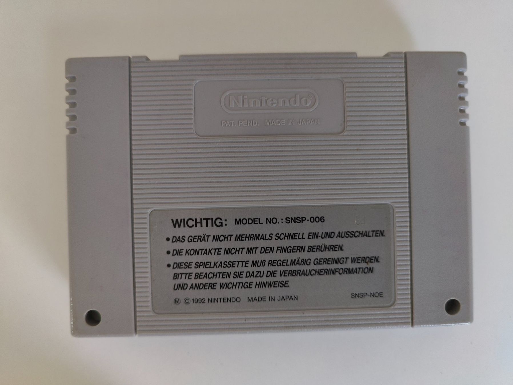 Nintendo Giochi: Der König der Löwen Super Nintendo SNES – Usato da Dintikon venduto da Nightcom 1