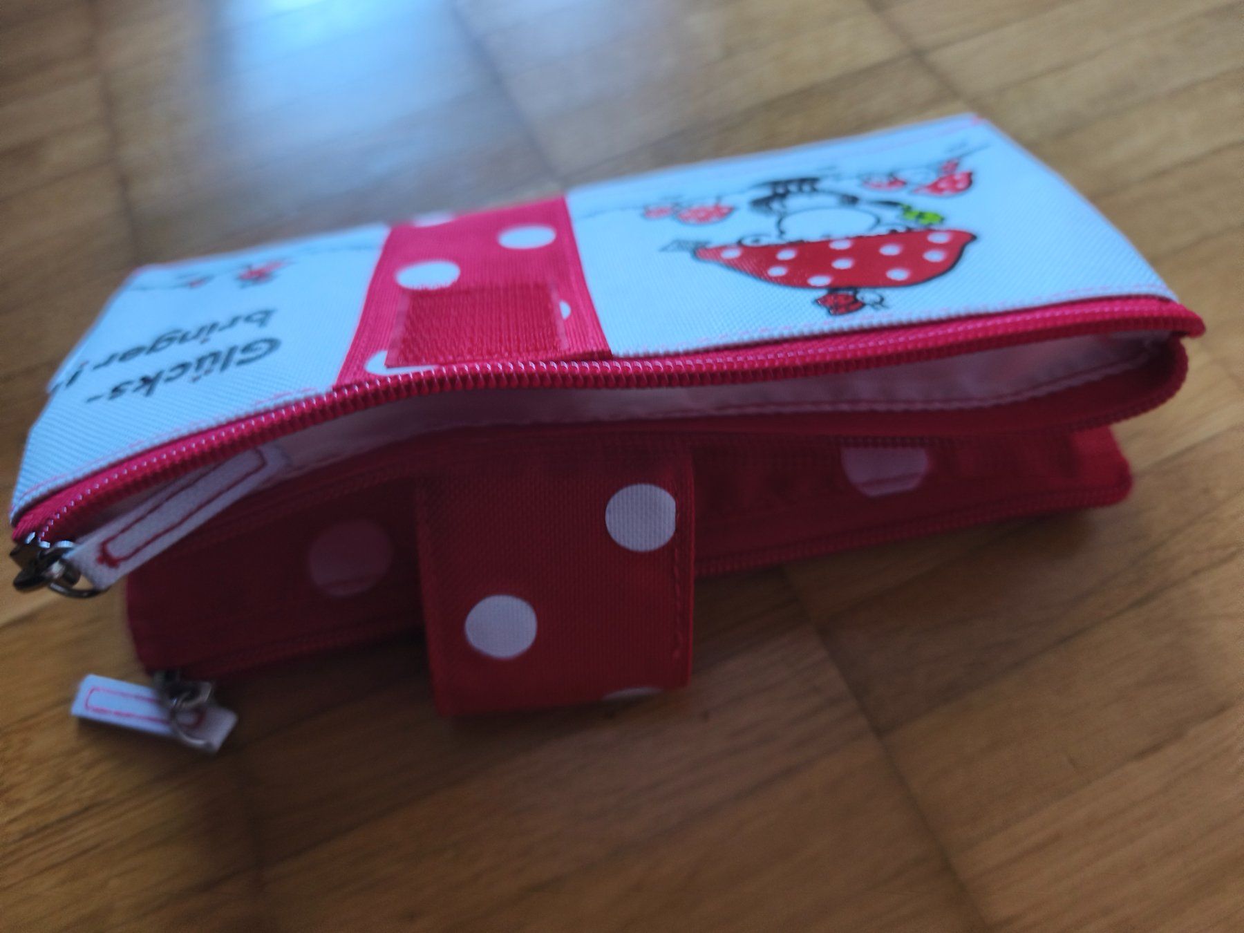 Astucci : sheepworld Necessaire Etui Schuletui Glücksbringer Punkte – Nuovo (secondo la descrizione) da Uster venduto da zebralino 4