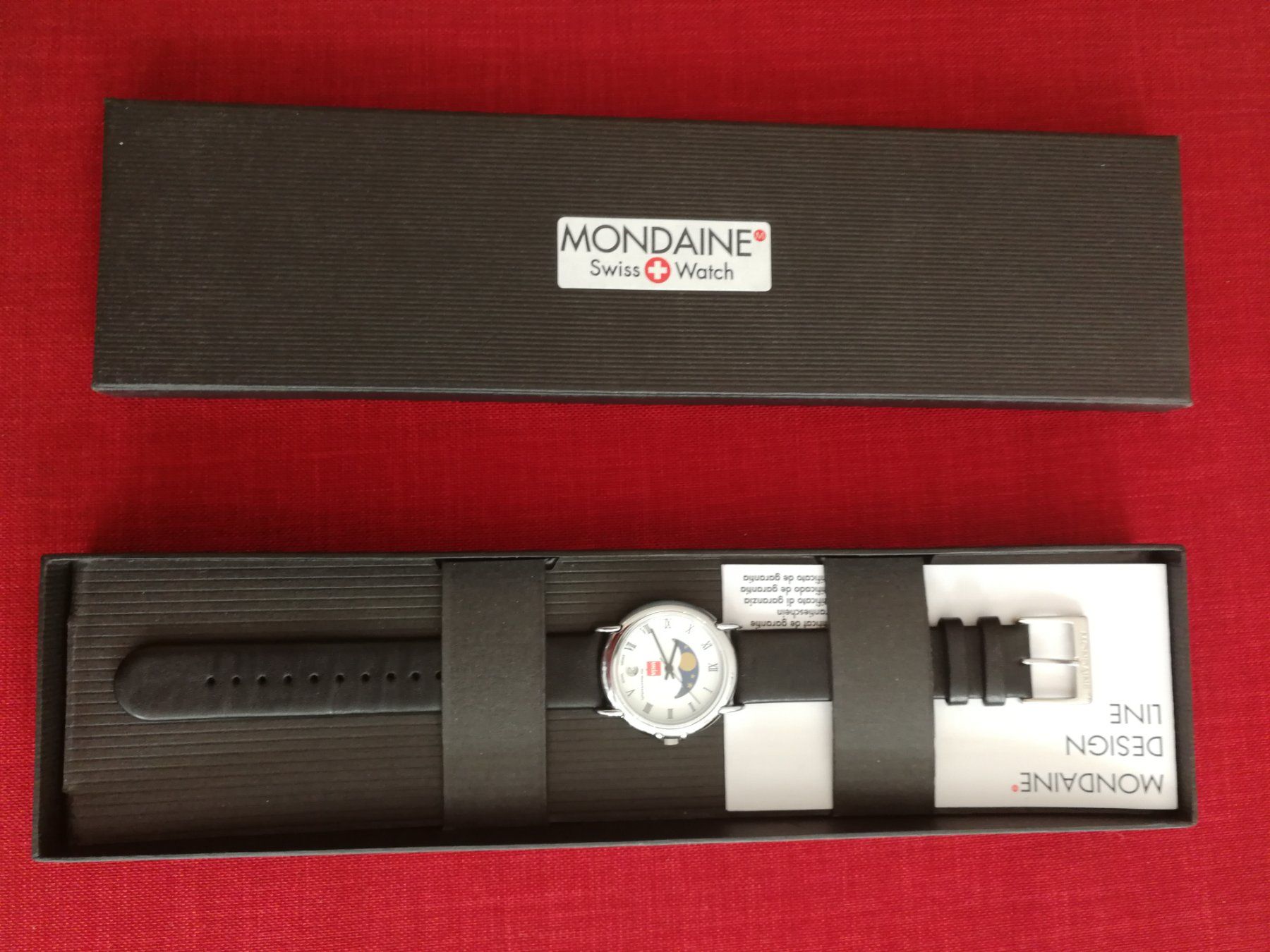 Mondaine Uhren: MONDAINE Uhr Sondermodell UNIA – Neu und originalverpackt aus Zürich von SciTec 1