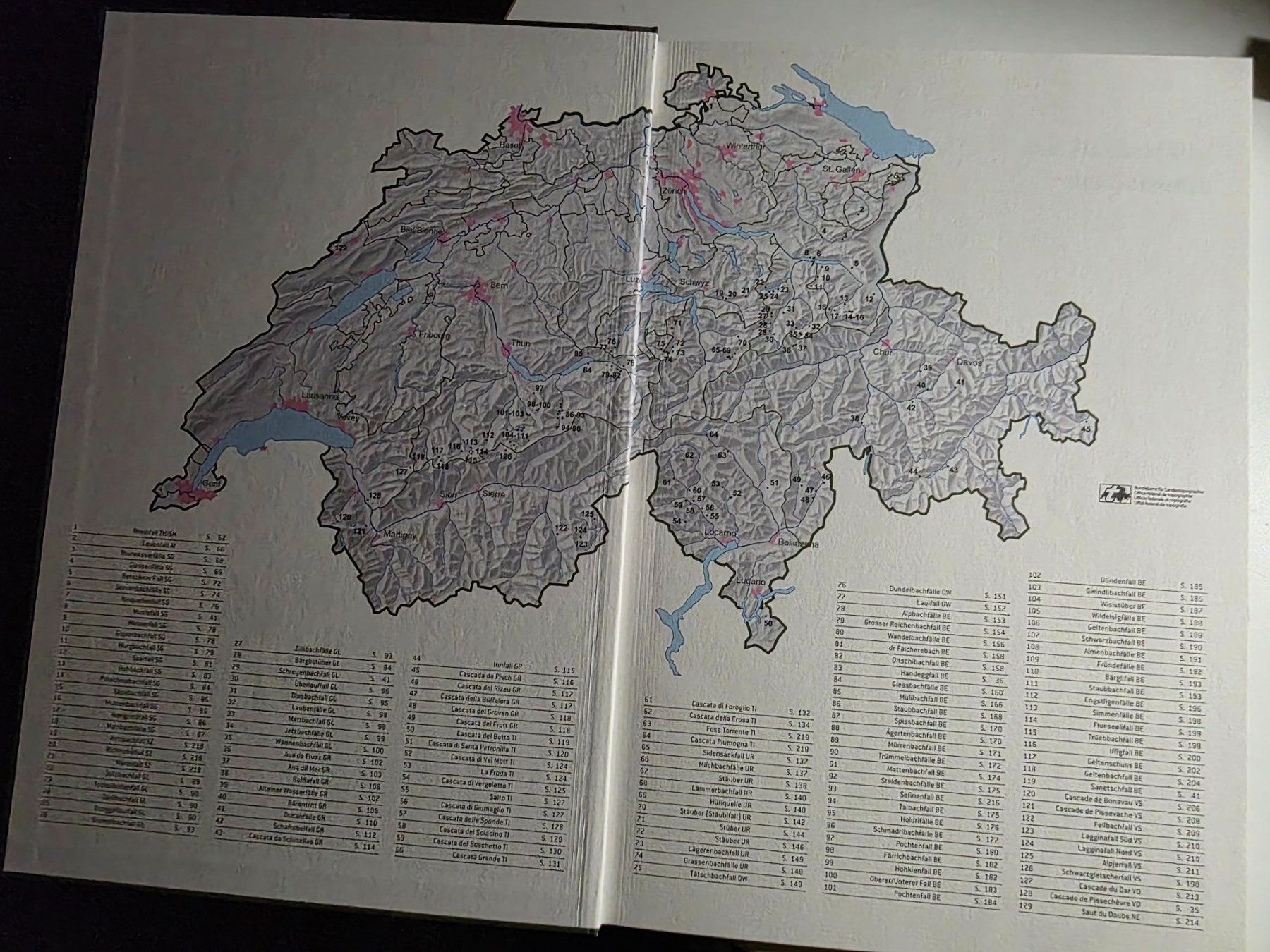 Bücher: Die Wasserfälle der Schweiz - 53 Wanderungen - 2007 – Neu (gemäss Beschreibung) aus Walterswil BE von Lonitti 1
