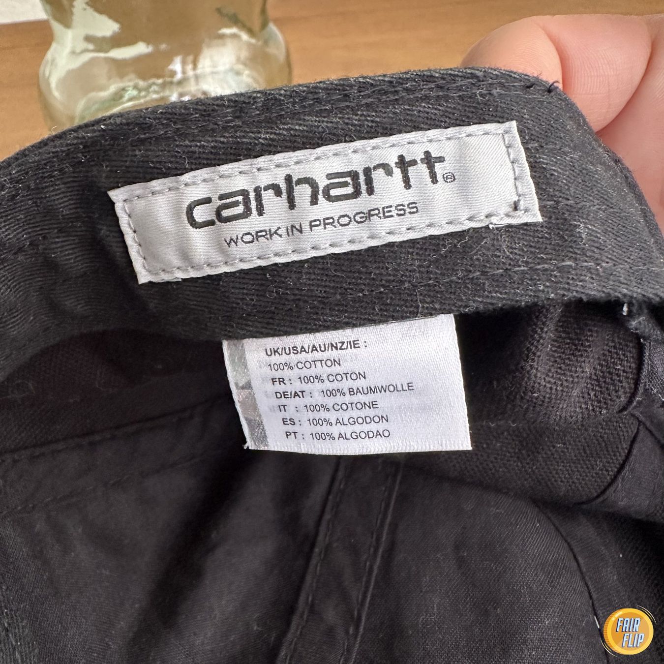 Carhartt Copricapi, berretti & cappellini: Carhartt WIP Canvas Script Cap – Usato da Luzern venduto da fairflip 4
