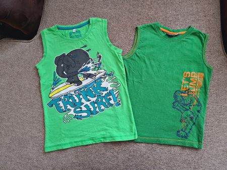 2er Set Achsel-Shirts, Gr. 122