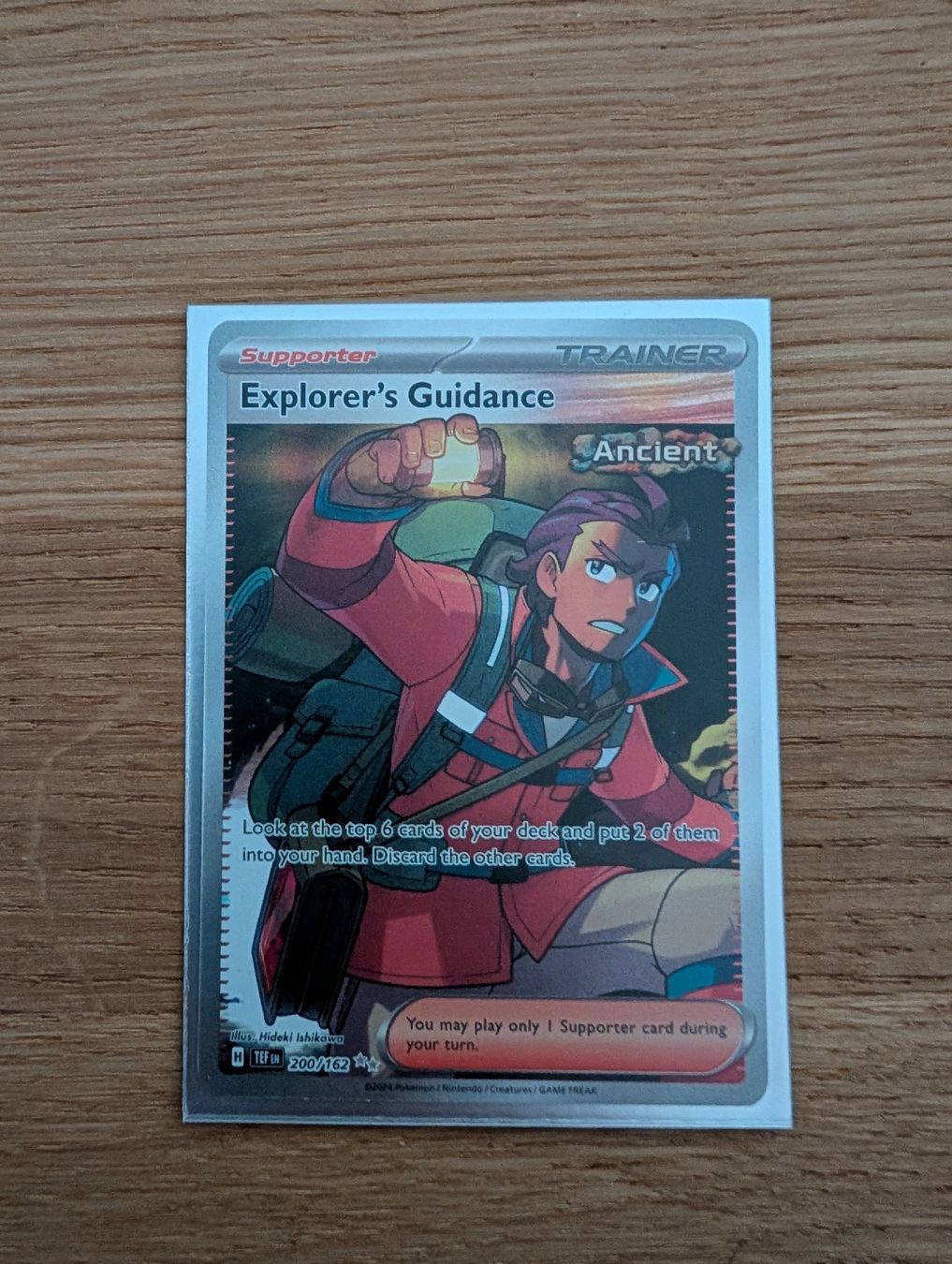 Pokémon Sammelbilder & Trading cards: Pokémon Explorer's Guidance SAR -200/162-Temporal Forces- EN – Neu (gemäss Beschreibung) aus Brüttisellen von jujutsukaisen