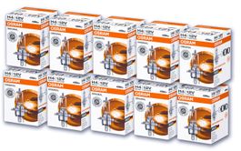 10x H4 OSRAM Lampe ORIGINAL LINE 55W 12V
