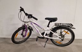Kinder Velo Specialized weiss lila 20 Zoll guter Zustand