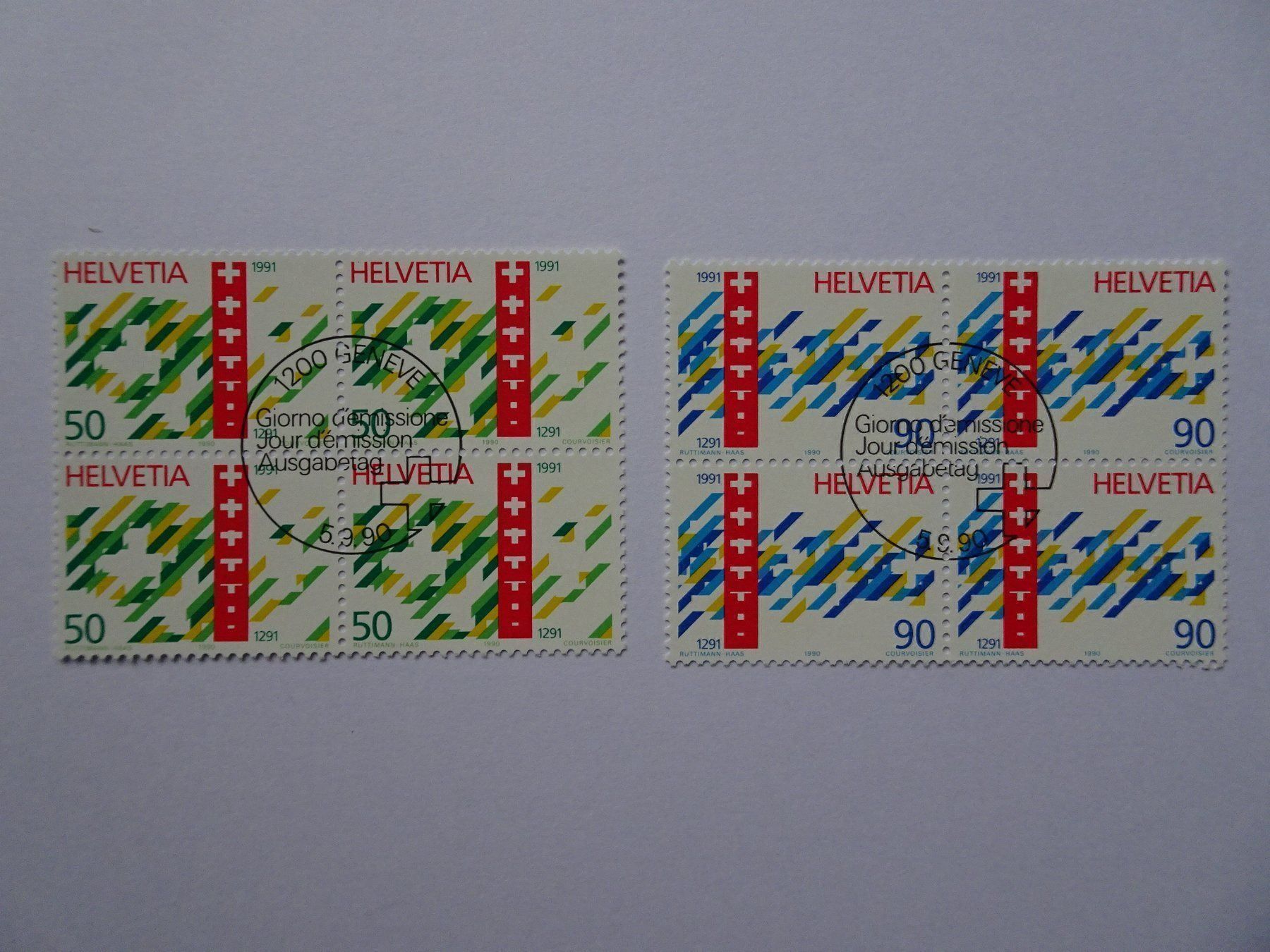 Tous les timbres: 1990 – Neuf (Voir description) à Aadorf par Chnorli-Furz