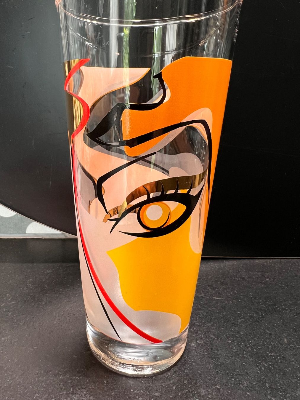 Bicchieri: Vintage RASTAL ARTWORK COLLECTION drinking glasses – Usato da Lausanne venduto da NYC67 5