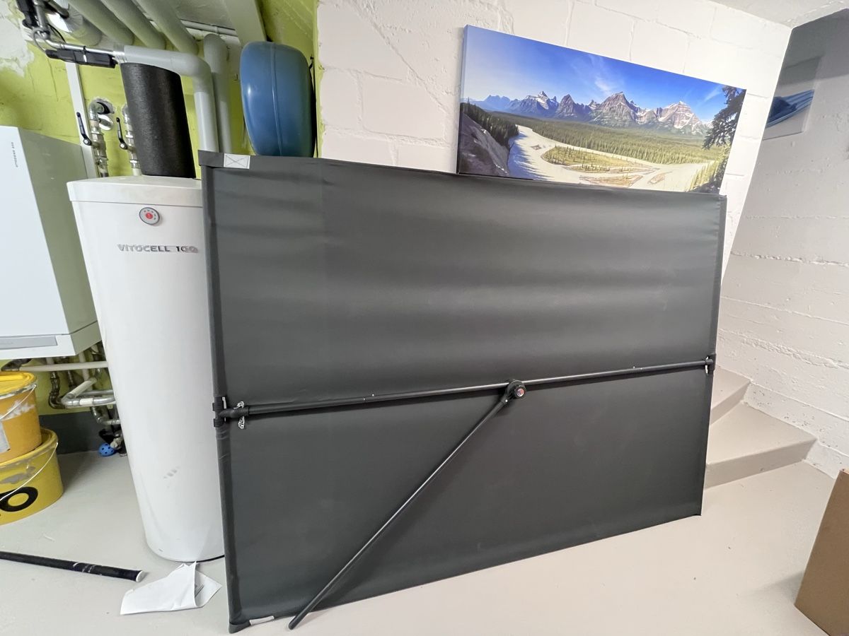 Vidaxl Ombrelloni: Sonnenschirm Grösse 200cm x 150cm, Farbe Anthrazit – Nuovo (secondo la descrizione) da Langenthal venduto da nisila24