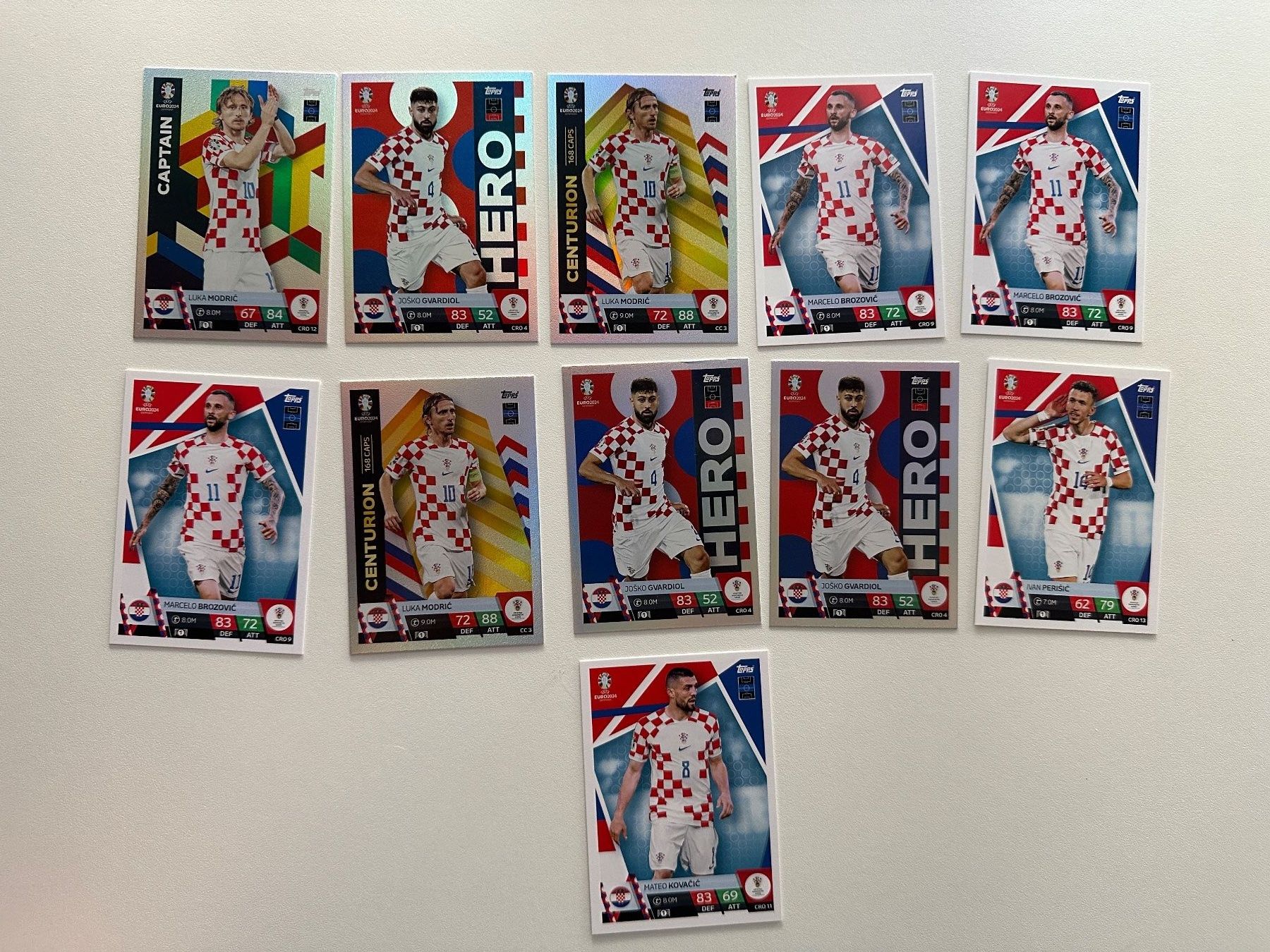 Topps Cartes à collectionner: Topps EM Karten Kroatien – Neuf (Voir description) à Binningen par joe_6bf6