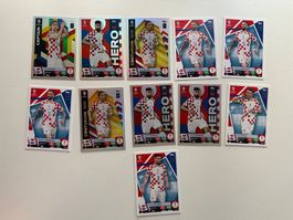 Topps EM Karten Kroatien